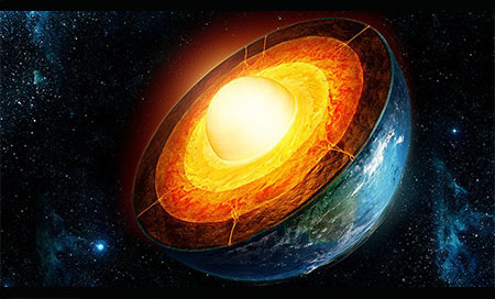 El nucleo de la Tierra Descubren el auténtico centro de la Tierra